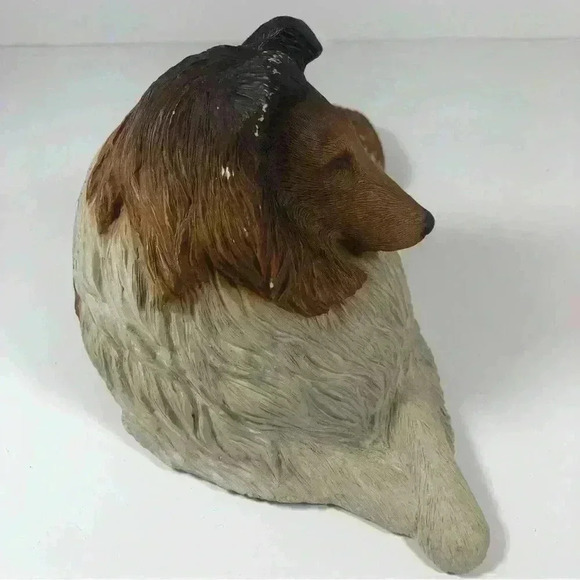 1984  Sandicast reclining collie sculpture - Picture 3 of 8